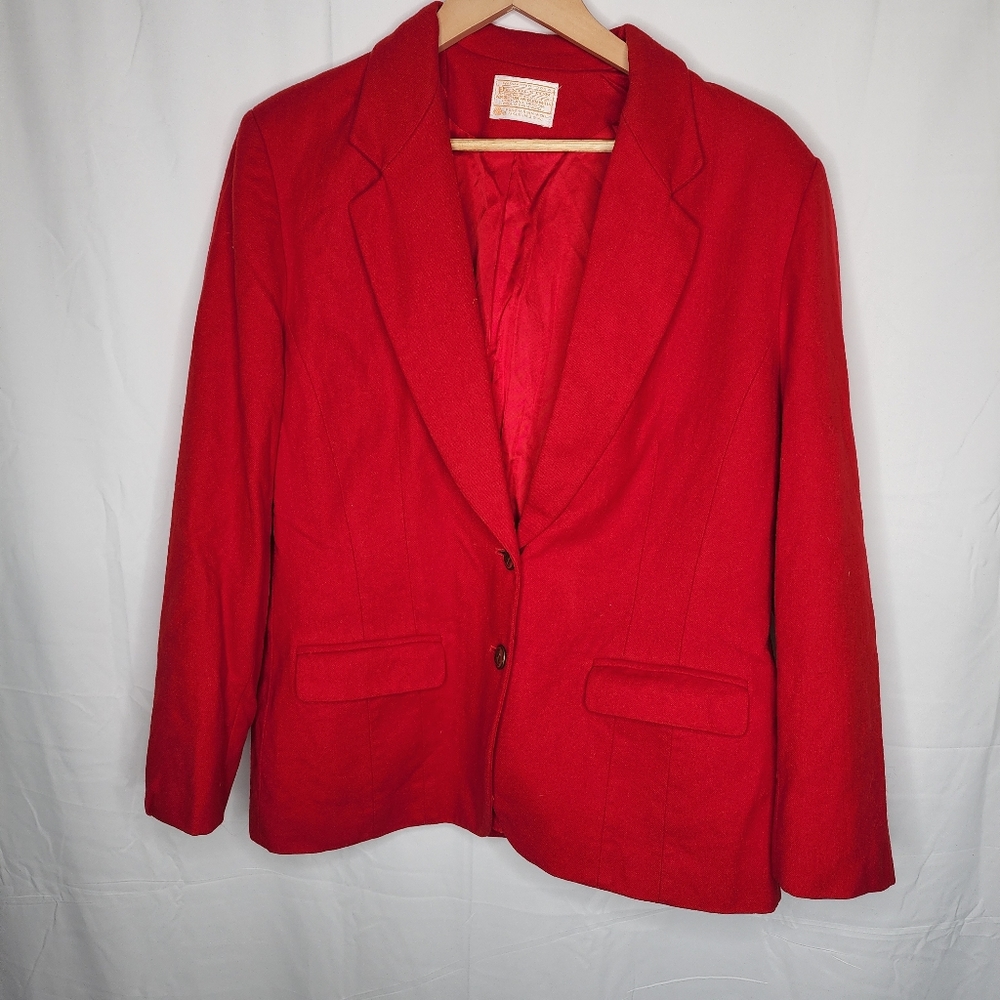 Pendleton vintage wool blazer